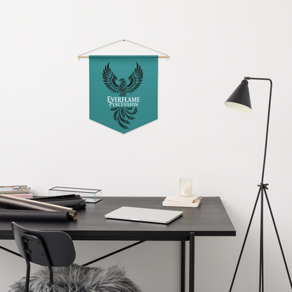 Teal Banner - Everflame Percussion