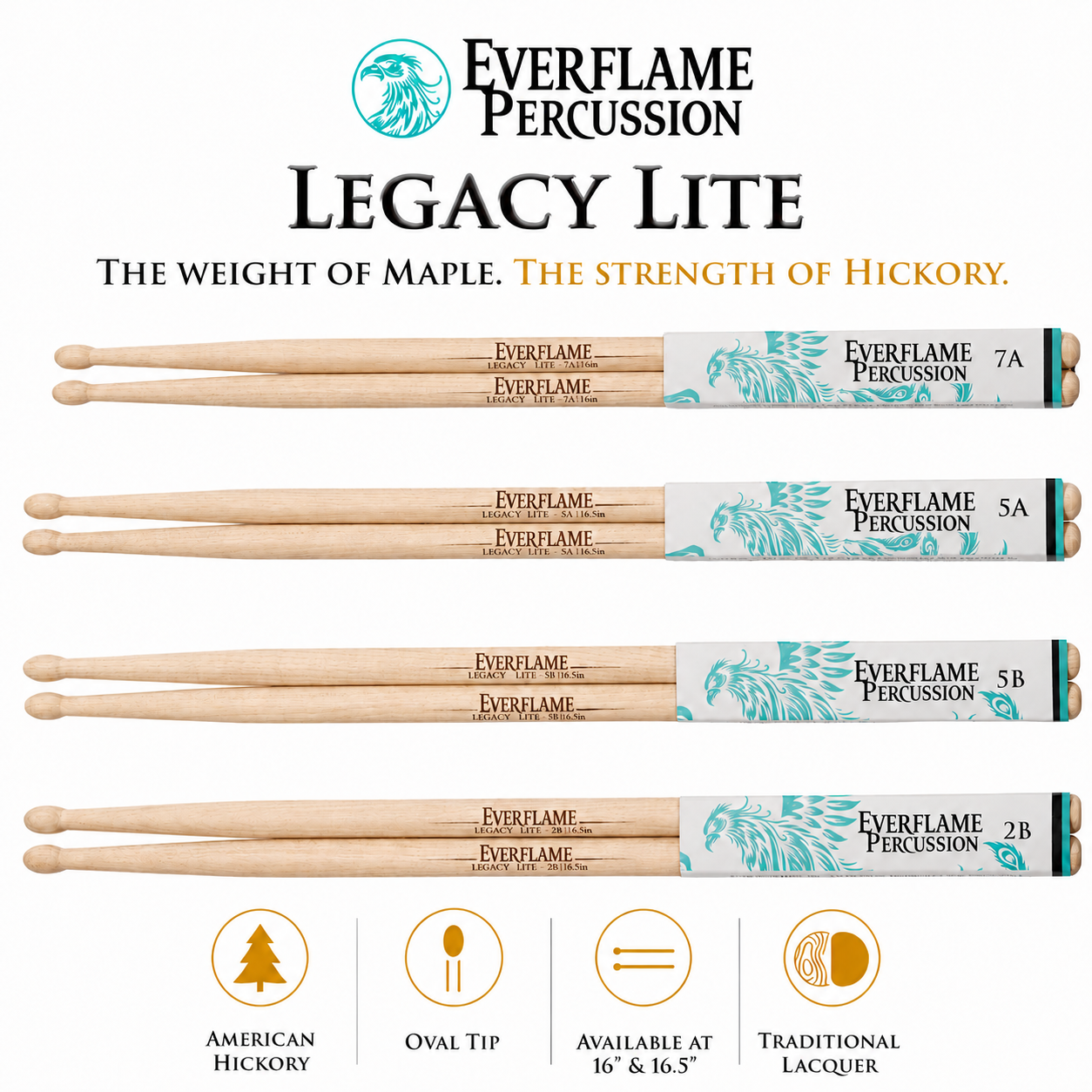 Legacy Lite Collection - Everflame Percussion